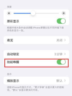 新昌苹果授权维修站分享iPhone轻点无法唤醒怎么办