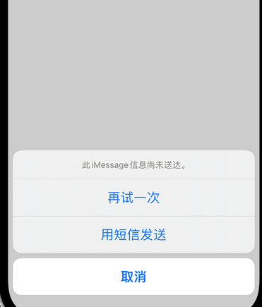 新昌apple维修iPhone上无法正常发送iMessage信息