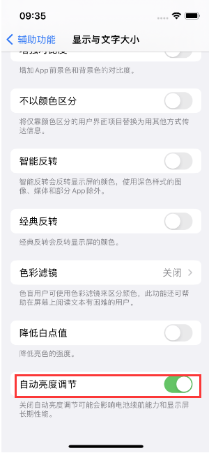 新昌苹果15维修店分享iPhone 15 Pro系列屏幕亮度 