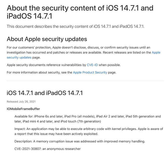 新昌苹果手机维修分享iOS 14.7.1 正式版更新内容及升级方法 
