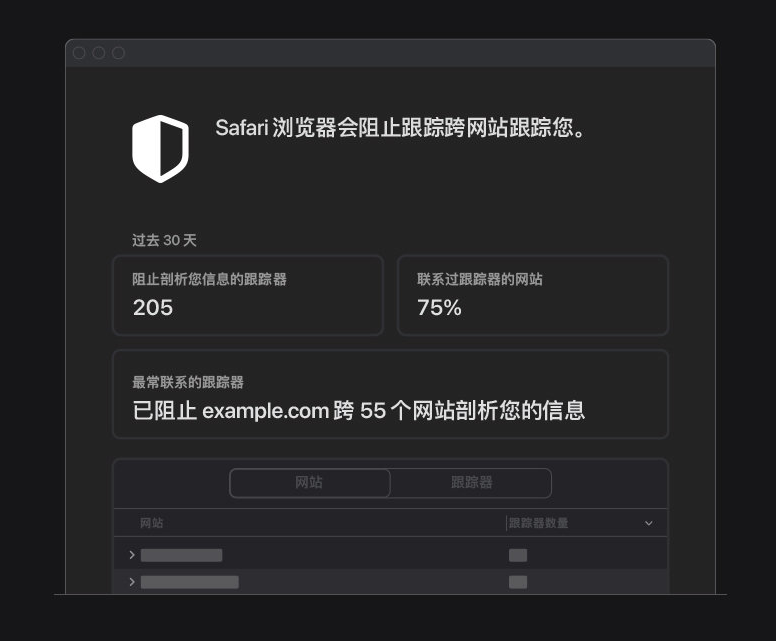 新昌苹果手机维修分享如何在 Safari 浏览器中查看和打开隐私报告 